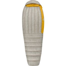 Sea To Summit Saco De Dormir Spark Spi - Long Left Zip Gris Claro - Amarillo