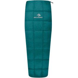 Sea To Summit Saco De Dormir Traveller Tri - L Left Zip Verde Azulado