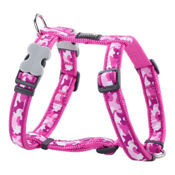 Arnés Para Perro Red Dingo Style Fucsia Camuflaje 25-39 Cm