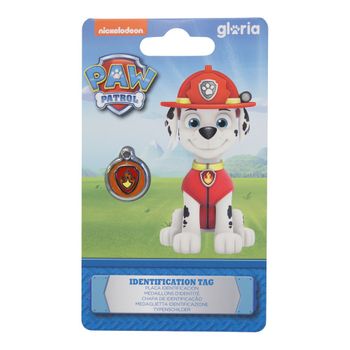 Placa Identificativa Para Collar The Paw Patrol Marshall Talla S