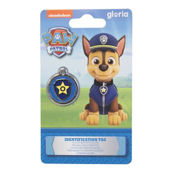 Placa Identificativa Para Collar The Paw Patrol Chase Talla M