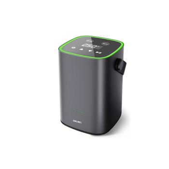 Bomba De Aire Portátil Eléctrica Deli Dl880250b Type-c 22l/min 4500mah