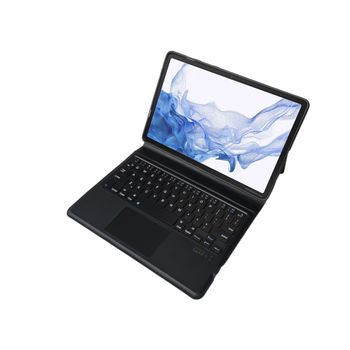 Funda Con Bluetooth Teclado Ykcloud S-p613 Para Samsung Tabs6 Lite 2022 10.4" P613/p619/ 2020 10.4" P610/p615