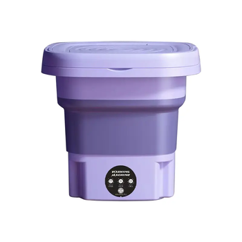 Lavadora Portátil Plegable 8 Litros-1.84kg-maxwork-morado