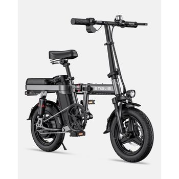 Bicicleta Eléctrica Engwe T14 Eu | Plegable|motor 250w | Autonomía 45km-gris