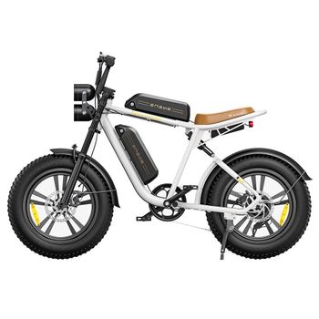 Bicicleta Eléctrica Engwe M20 26ah | Motor 750w Batería Doble 1248wh Autonomía 120km | Blanco