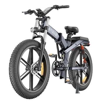 Bicicleta Eléctrica Engwe X26 19.2ah |plegable| Potencia 1000w | Autonomía 90km-gris