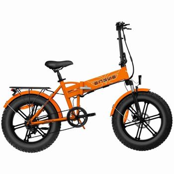 Bicicleta Eléctrica Engwe Ep-2 Pro | 250w Batería 624wh Alcance 40km | Naranja