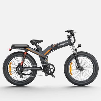 Bicicleta Plegable Electrica Eovolt Morning Negra con Ofertas en Carrefour