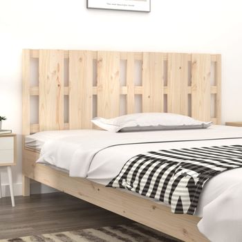 Cabecero De Cama | Panel De Cabecera Madera Maciza De Pino 165,5x4x100 Cm Cfw737902