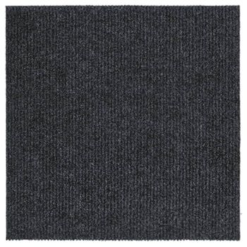 Alfombra De Dormitorio | Felpudo | Alfombra De Pasillo Atrapa Suciedad 100x100 Cm Gris Antracita Cfw730019