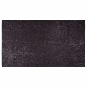 Alfombra De Dormitorio | Felpudo | Alfombra Lavable Antideslizante Gris Antracita 190x300 Cm Cfw730912