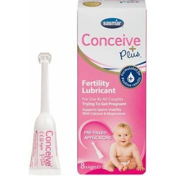 Lubricante Fertility-friendly Conceive Plus 8 Mondosis X 4 G