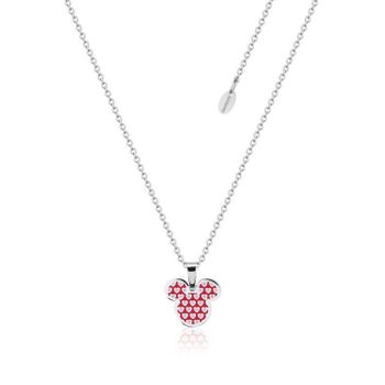 Colgante Acero Inoxidable Disney Mickey Love Hearts