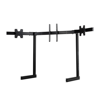 Elite Free Standing Triple Monitor Stand Black