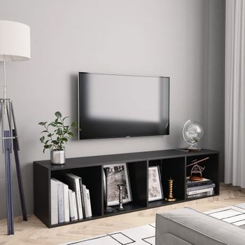 Estantería/mueble Tv | Mueble De Salón | Armario Tv Blanco 143x30x36 Cm Cfw761783