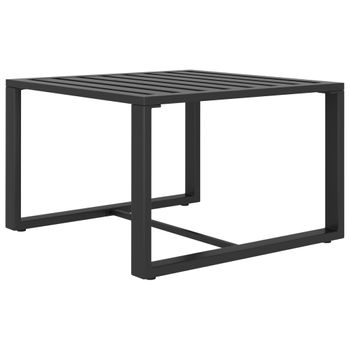 Mesa De Centro，mesa Auxiliar，mesa De Café De Aluminio Gris Antracita Cfw772617