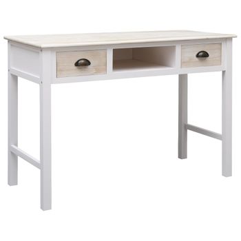 Mesa Consola | Mesa De Entrada | Mesa Auxiliar De Madera 110x45x76 Cm Cfw771586