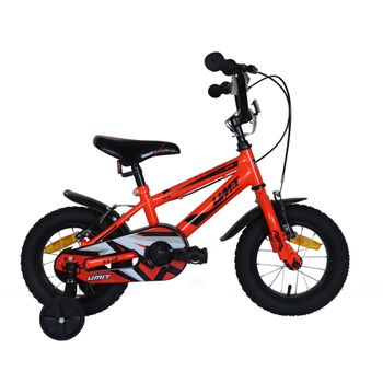 Bicicleta Umit Montaña Xt12 Roja Para Niños De 3 A 5 Años