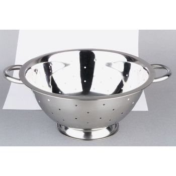 Escurridor Cocina Verduras Con Pie 24cm Acero Inox Ibili