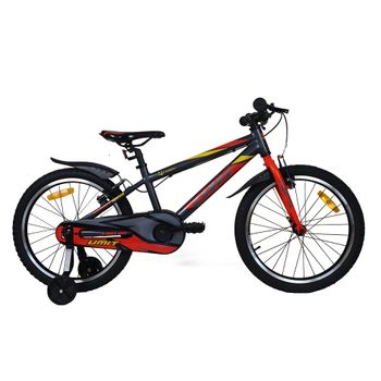 Bicicleta Montaña 20" Umit Aluminio 200 Gris /rojo