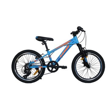 Bicicleta Infantil Aluminio 20” Umit 4motion Para Niños De 5 A 8 Años Color Azul