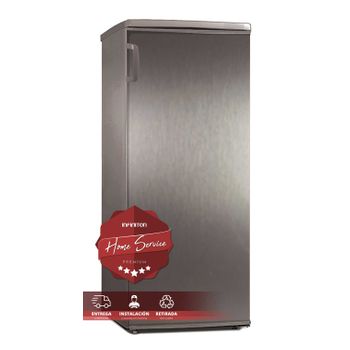 Mini Congelador Vertical Infiniton CV-A82I - Inox, 80 litros, A++, 3  cajones