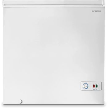 Infiniton Ch-a142b - Congelador Horizontal, Blanco, 142 Litros, Control Temperatura Mecánico, Dualsystem, Fast Freeze, Incluye Cesto Y Ruedas