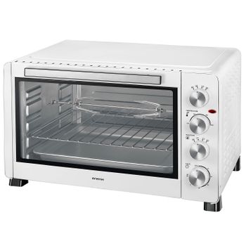 Horno Convección Sobremesa, 45 L, Acero Inox, Asad Negro 2000W Adler AD6010