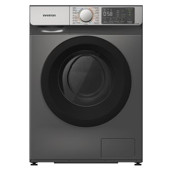 Infiniton Wm-a92ii – Lavadora, Dark Inox, 9kg, 1400rpm Inverter, Anti-microbic, Pantalla Led, 15 Programas, Add Clothing, Vapor Care