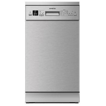 Infiniton Diw-a45i – Lavavajillas, Inox, 10 Servicios, 7 Programas, Tercera Bandeja, Easy Play, Modo Eco, E