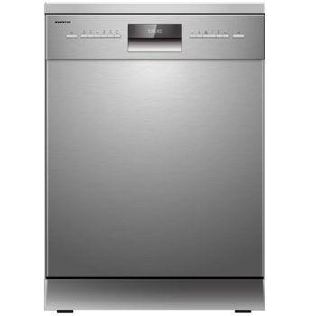 Lavavajillas Infiniton Diw-a63ci - Inox, 60 Cm, 14 Servicios, 6 Programas, Tercera Bandeja, E