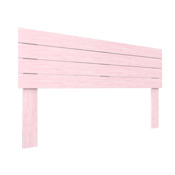 La Web Del Colchon -cabecero De Madera Rústico Vintage Para Cama De 135 (145 X 90 Cms.) Rosa Palo