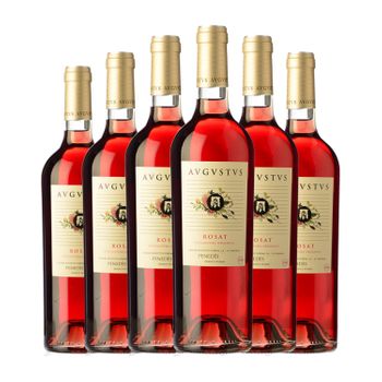 Augustus Vino Rosado Rosat Penedès 75 Cl 14% Vol. (caja De 6 Unidades)