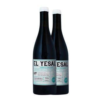 Lmt Luis Moya Vino Tinto El Yesal Navarra Roble 75 Cl 15% Vol. (pack De 2 Unidades)