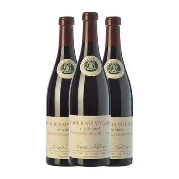 Louis Latour Vino Tinto Chameroy Beaujolais-villages Joven 75 Cl 12.5% Vol. (pack De 3 Unidades)