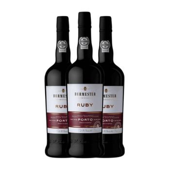 Jw Burmester Vino Generoso Ruby Port Porto 75 Cl 20% Vol. (pack De 3 Unidades)