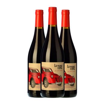 Jeff Carrel Vino Tinto La Tire Vin Joven 75 Cl 15% Vol. (pack De 3 Unidades)