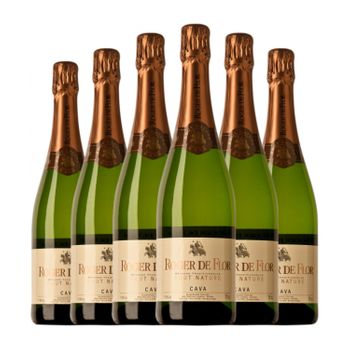 Codorníu Roger De Flor Brut Nature Cava Joven 75 Cl 11.5% Vol. (pack De 6 Unidades)