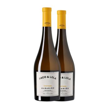 Paco & Lola Vino Blanco Vintage Rías Crianza 75 Cl 12.5% Vol. (pack De 2 Unidades)