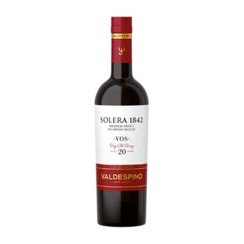 Valdespino Vino Dulce Solera 1842 Oloroso V.o.s. Jerez-xérès-sherry Botella Medium 50 Cl 21% Vol.