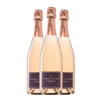 Calmel & Joseph Rosé Brut Crémant 75 Cl 12% Vol. (pack De 3 Unidades)