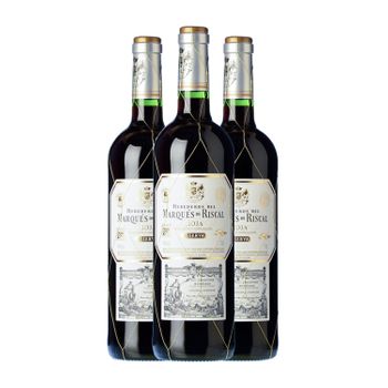 Marqués De Riscal Vino Tinto Rioja Reserva 75 Cl 14% Vol. (pack De 3 Unidades)