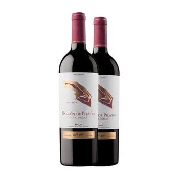 Valdemar Vino Tinto Balcón De Pilatos Rioja Crianza 75 Cl 14% Vol. (pack De 2 Unidades)