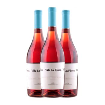 Vile Vino Rosado La Finca Rosado León 75 Cl 13.5% Vol. (pack De 3 Unidades)