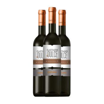 Castaño Vino Dulce Yecla Botella Medium 50 Cl 16% Vol. (caja De 3 Unidades)