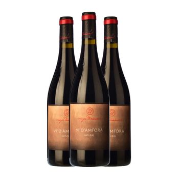 Domènech Vino Tinto Vi D'àmfora Natural Montsant Crianza 75 Cl 14% Vol. (pack De 3 Unidades)