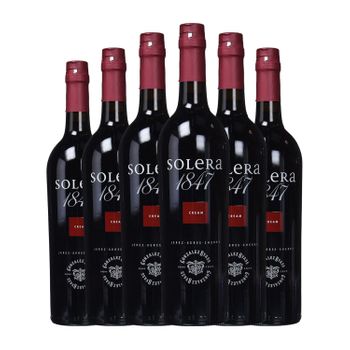González Byass Vino Generoso Solera 1847 Dulce Jerez-xérès-sherry 75 Cl 18% Vol. (pack De 6 Unidades)