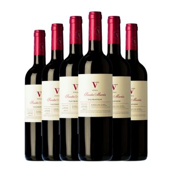 Valtravieso Vino Tinto Finca Santa María Ribera Joven 75 Cl 14.5% Vol. (pack De 6 Unidades)