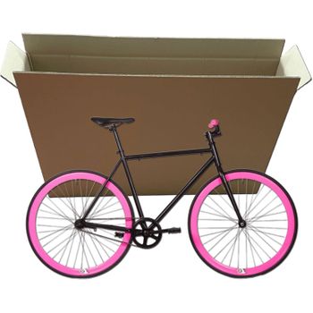 Caja De Cartón Para  Bicicleta Para Envío De Bicicleta O Almacenaje